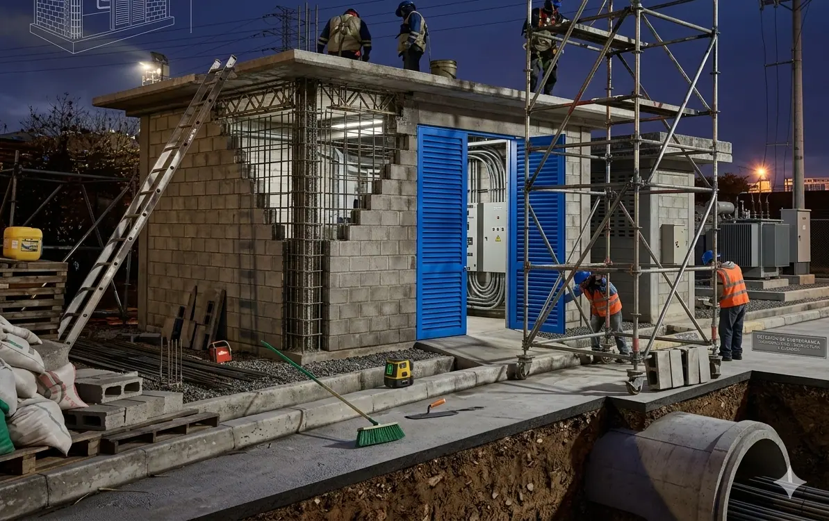 Cuarto eléctrico industrial de DEXCO