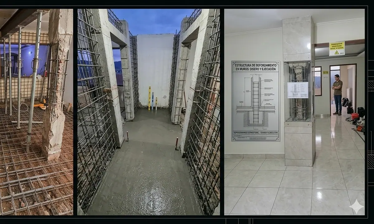 Reforzamiento estructural de vivienda en Medellín